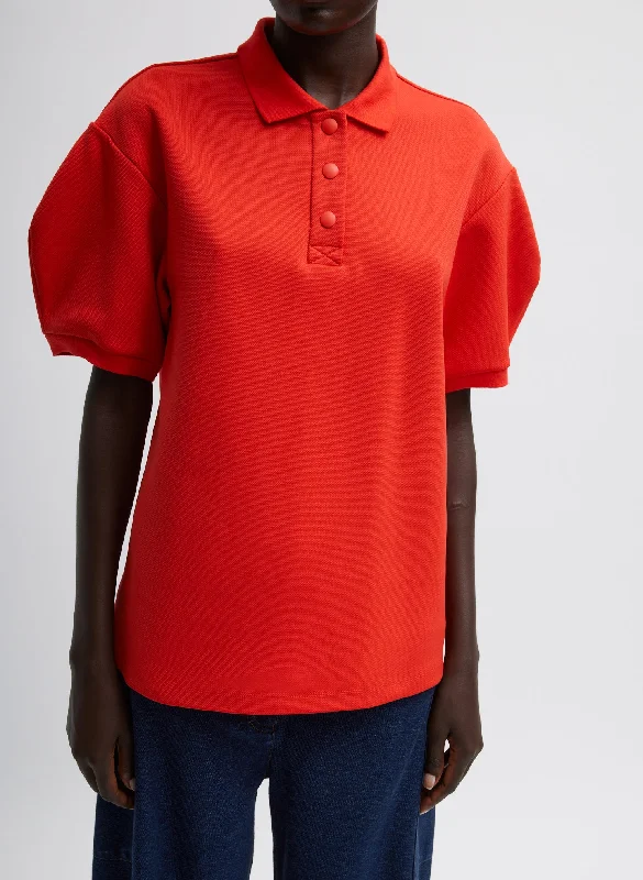 Luxe Pique Polo Shirt