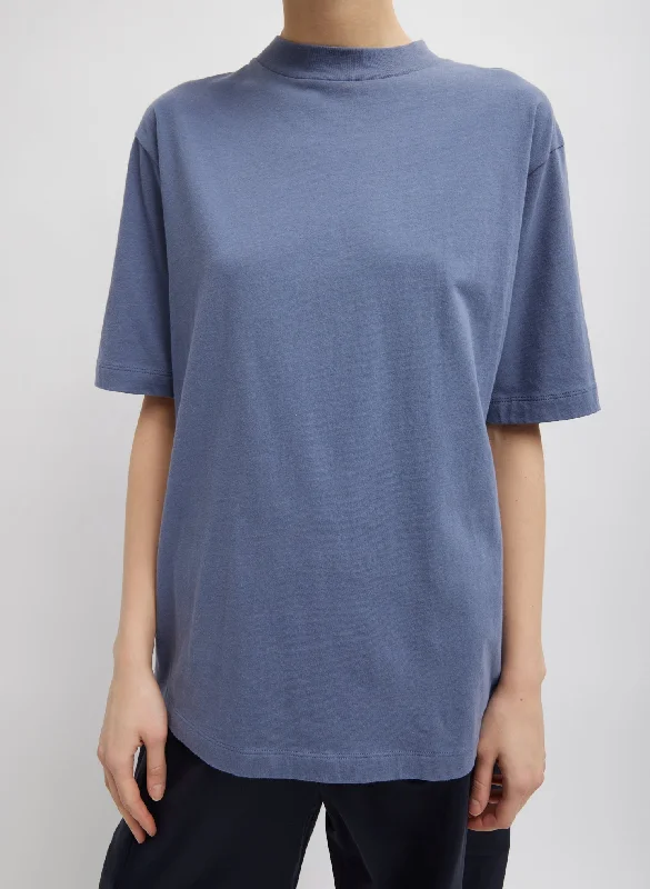 Mock Neck Unisex T-Shirt