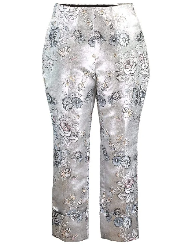 Warner Floral Jacquard Trouser