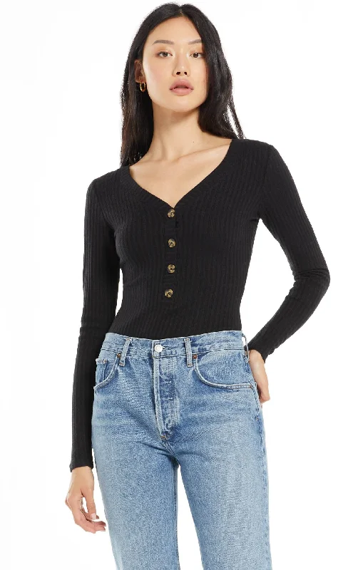 Shea Rib Knit Bodysuit