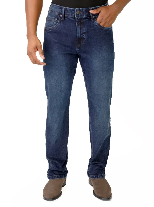 VINCENT D'AMEREQUIE MENS JEANS DARK WSH