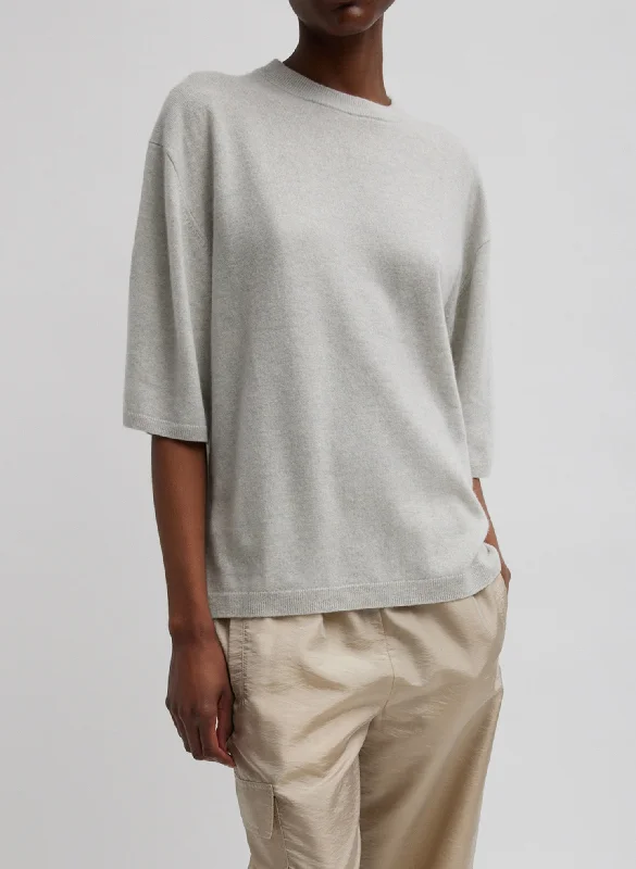 Washable Cashmere Oversized Easy T-Shirt