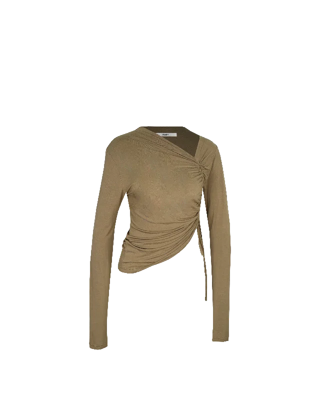 TOBY LONG SLEEVE KHAKI