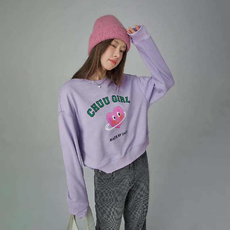 Chuu Girl Lovely Heart Sweatshirt