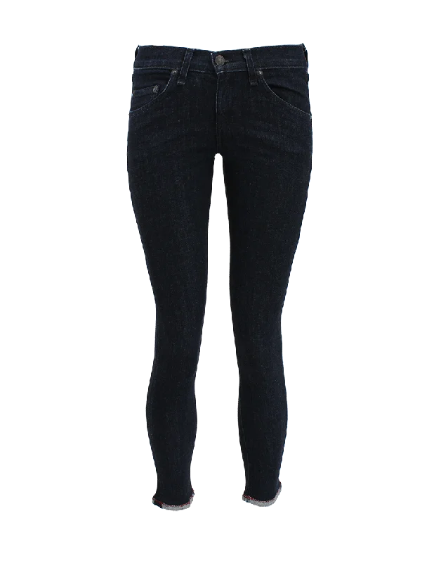 Slim Fit Repair Capri