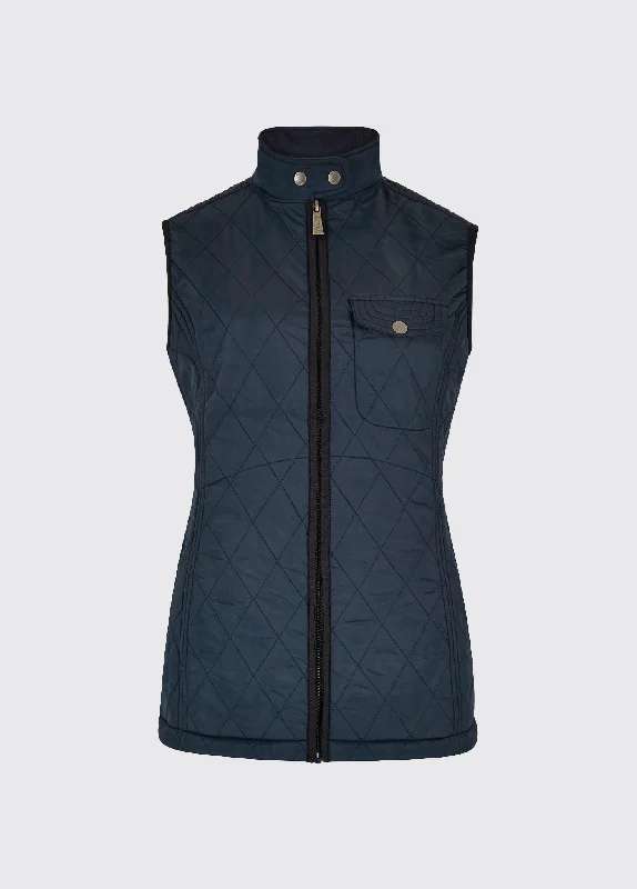 Rathdown Quilted Vest - Navy