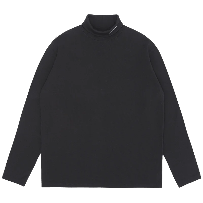 Off The Label soft basic turtle neck sweatshirt | heat fiber