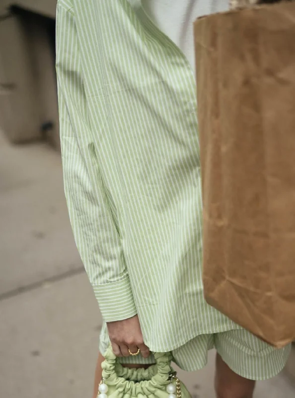 Minty Stripe Shirt