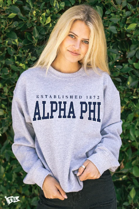 Alpha Phi Collegiate Crewneck