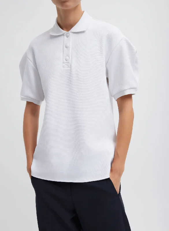 Luxe Pique Polo Shirt