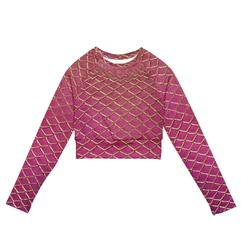 Malibu Recycled Cropped Rash Guard