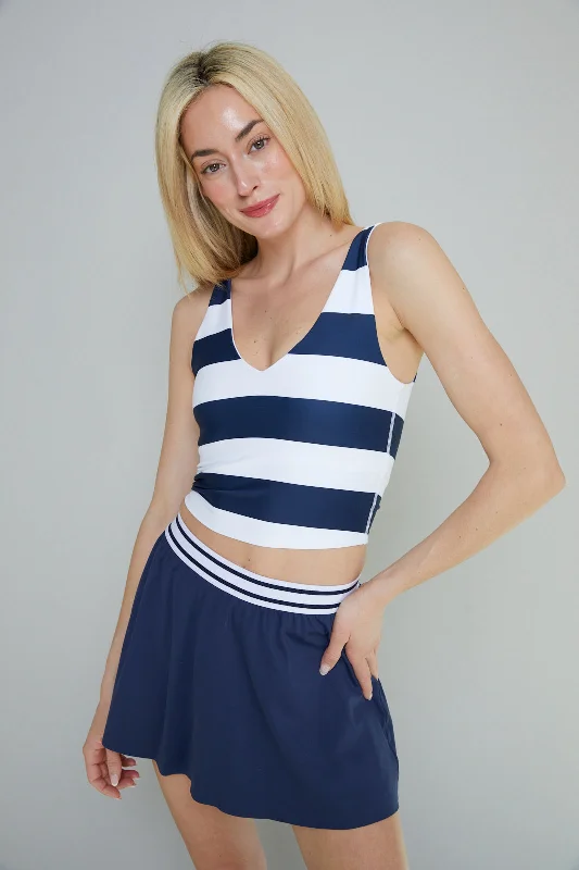 Ashley Striped Longline Active Tank