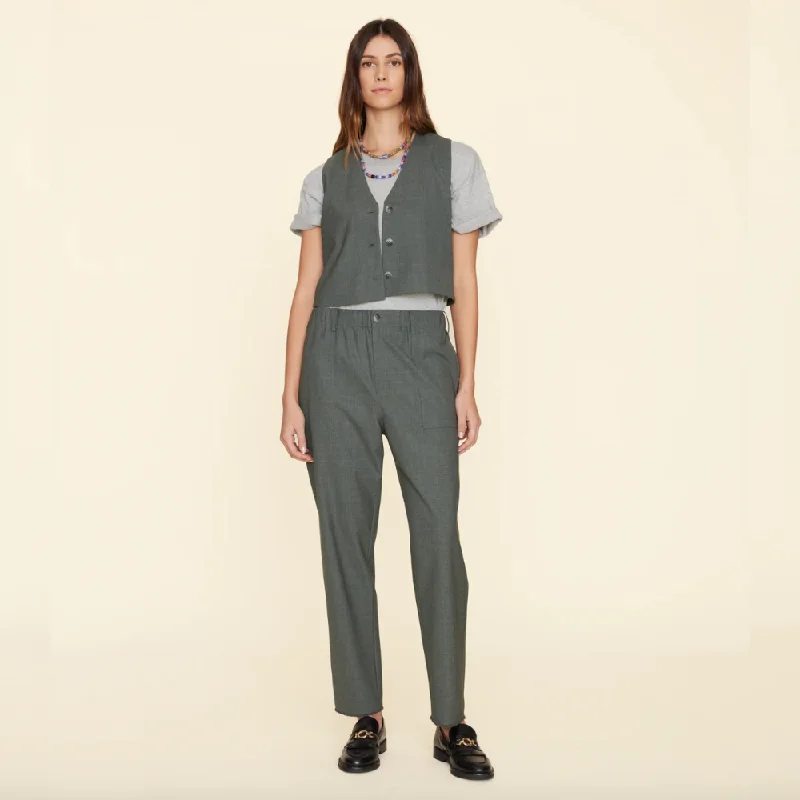 Xirena Mercer Trousers - Charcoal Melange