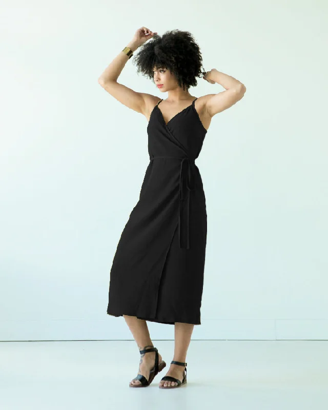 Calvin wrap dress & top