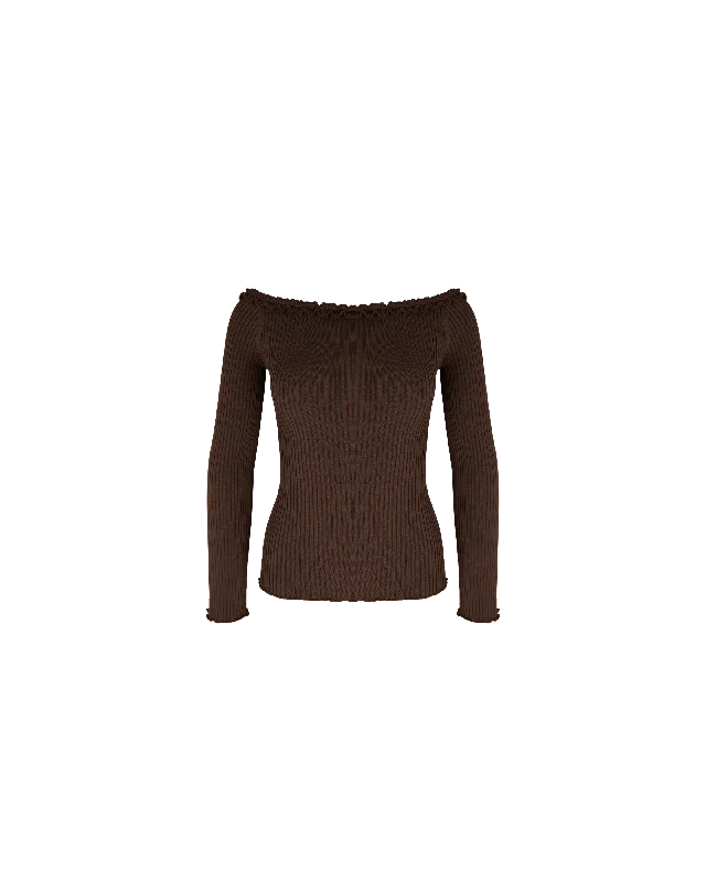 LOLLO LONG SLEEVE CHOCOLATE